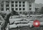 Standbild 155 mm Howitzer Seoul Korea, 1951, aus Sekunde 12 historischem Filmmaterial Videoclip 65675032645