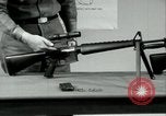 Standbild M-16 Gewehr United States USA, 1967, aus Sekunde 55 historischem Filmmaterial Videoclip 65675032653