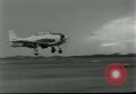 Standbild T-28 Trojan Vietnam, 1962, aus Sekunde 50 historischem Filmmaterial Videoclip 65675032660