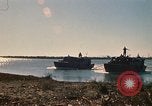 Image of Vietnamese Forces assault boats and armored cars Vietnam, 1970, second 7 stock footage video 65675032680