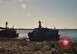 Image of Vietnamese Forces assault boats and armored cars Vietnam, 1970, second 22 stock footage video 65675032680