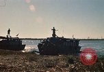 Image of Vietnamese Forces assault boats and armored cars Vietnam, 1970, second 23 stock footage video 65675032680