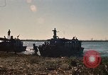 Image of Vietnamese Forces assault boats and armored cars Vietnam, 1970, second 25 stock footage video 65675032680