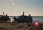 Image of Vietnamese Forces assault boats and armored cars Vietnam, 1970, second 31 stock footage video 65675032680