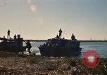 Image of Vietnamese Forces assault boats and armored cars Vietnam, 1970, second 32 stock footage video 65675032680