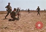 Image of  Vietnamese Forces set up mortar Vietnam, 1970, second 30 stock footage video 65675032681