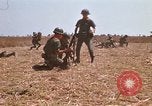 Image of  Vietnamese Forces set up mortar Vietnam, 1970, second 33 stock footage video 65675032681