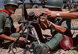 Image of  Vietnamese Forces set up mortar Vietnam, 1970, second 40 stock footage video 65675032681
