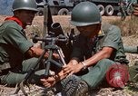 Image of  Vietnamese Forces set up mortar Vietnam, 1970, second 44 stock footage video 65675032681