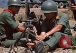 Image of  Vietnamese Forces set up mortar Vietnam, 1970, second 45 stock footage video 65675032681