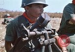 Image of  Vietnamese Forces set up mortar Vietnam, 1970, second 49 stock footage video 65675032681