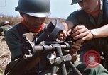 Image of  Vietnamese Forces set up mortar Vietnam, 1970, second 56 stock footage video 65675032681