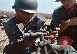 Image of  Vietnamese Forces set up mortar Vietnam, 1970, second 57 stock footage video 65675032681