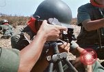 Image of  Vietnamese Forces set up mortar Vietnam, 1970, second 58 stock footage video 65675032681