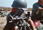Image of  Vietnamese Forces set up mortar Vietnam, 1970, second 61 stock footage video 65675032681