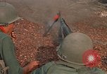 Image of RF-PF forces with M-60 machine gun and M-79 Grenade Launcher Vietnam, 1970, second 29 stock footage video 65675032682