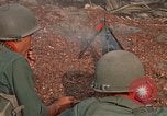 Image of RF-PF forces with M-60 machine gun and M-79 Grenade Launcher Vietnam, 1970, second 31 stock footage video 65675032682