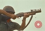 Image of RF-PF forces with M-60 machine gun and M-79 Grenade Launcher Vietnam, 1970, second 55 stock footage video 65675032682