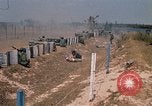 Image of Vietnamese forces firing M-16s in live fire exercise Vietnam, 1970, second 20 stock footage video 65675032685