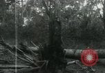 Image of Vietnamese people leaving a damaged Viet Cong camp Vietnam, 1965, second 62 stock footage video 65675032689