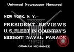 Immagine di Armada parade New York City USA, 1934, secondo 5 filmato di repertorio 65675032719