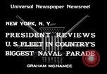 Immagine di Armada parade New York City USA, 1934, secondo 7 filmato di repertorio 65675032719