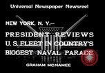 Immagine di Armada parade New York City USA, 1934, secondo 12 filmato di repertorio 65675032719
