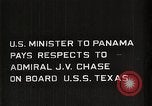 Image of Admiral JV Chase United States USA, 1933, second 6 stock footage video 65675032732