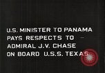 Image of Admiral JV Chase United States USA, 1933, second 9 stock footage video 65675032732
