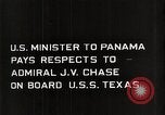 Image of Admiral JV Chase United States USA, 1933, second 10 stock footage video 65675032732
