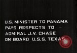 Image of Admiral JV Chase United States USA, 1933, second 11 stock footage video 65675032732