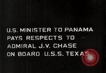 Image of Admiral JV Chase United States USA, 1933, second 18 stock footage video 65675032732