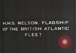 Immagine di British corazzata Nelson United States USA, 1933, secondo 6 filmato di repertorio 65675032733
