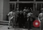 Standbild Mildred Gillars aka Axis Sally ankommen für Testversion Washington DC USA, 1948, aus Sekunde 21 historischem Filmmaterial Videoclip 65675032739