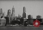 Standbild Wolkenkratzer Ellis Island New York USA, 1948, aus Sekunde 11 historischem Filmmaterial Videoclip 65675032740