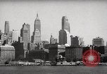 Standbild Wolkenkratzer Ellis Island New York USA, 1948, aus Sekunde 19 historischem Filmmaterial Videoclip 65675032740
