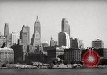 Standbild Wolkenkratzer Ellis Island New York USA, 1948, aus Sekunde 21 historischem Filmmaterial Videoclip 65675032740
