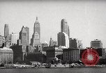 Standbild Wolkenkratzer Ellis Island New York USA, 1948, aus Sekunde 22 historischem Filmmaterial Videoclip 65675032740