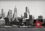 Standbild Wolkenkratzer Ellis Island New York USA, 1948, aus Sekunde 24 historischem Filmmaterial Videoclip 65675032740