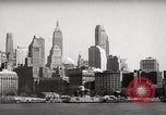 Standbild Wolkenkratzer Ellis Island New York USA, 1948, aus Sekunde 25 historischem Filmmaterial Videoclip 65675032740