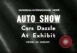 Image of 6th Annual International Automobile Show New York United States USA, 1962, second 3 stock footage video 65675032766
