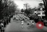 Image of 66th Boston Marathon race Boston Massachusetts USA, 1962, second 10 stock footage video 65675032767