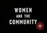 Image of American women in Monroe New York Monroe New York USA, 1950, second 19 stock footage video 65675032769