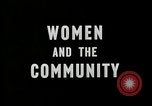 Image of American women in Monroe New York Monroe New York USA, 1950, second 21 stock footage video 65675032769