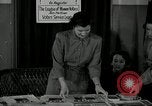 Image of League of Women Voters distributes voter materials Monroe New York USA, 1950, second 40 stock footage video 65675032770