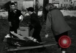 Standbild Menschen Reinigung viel für den Einsatz als Spielplatz Monroe New York USA, 1950, aus Sekunde 8 historischem Filmmaterial Videoclip 65675032772