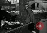 Standbild Menschen Reinigung viel für den Einsatz als Spielplatz Monroe New York USA, 1950, aus Sekunde 11 historischem Filmmaterial Videoclip 65675032772