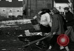 Standbild Menschen Reinigung viel für den Einsatz als Spielplatz Monroe New York USA, 1950, aus Sekunde 13 historischem Filmmaterial Videoclip 65675032772