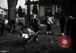 Standbild Menschen Reinigung viel für den Einsatz als Spielplatz Monroe New York USA, 1950, aus Sekunde 14 historischem Filmmaterial Videoclip 65675032772