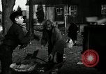 Standbild Menschen Reinigung viel für den Einsatz als Spielplatz Monroe New York USA, 1950, aus Sekunde 24 historischem Filmmaterial Videoclip 65675032772